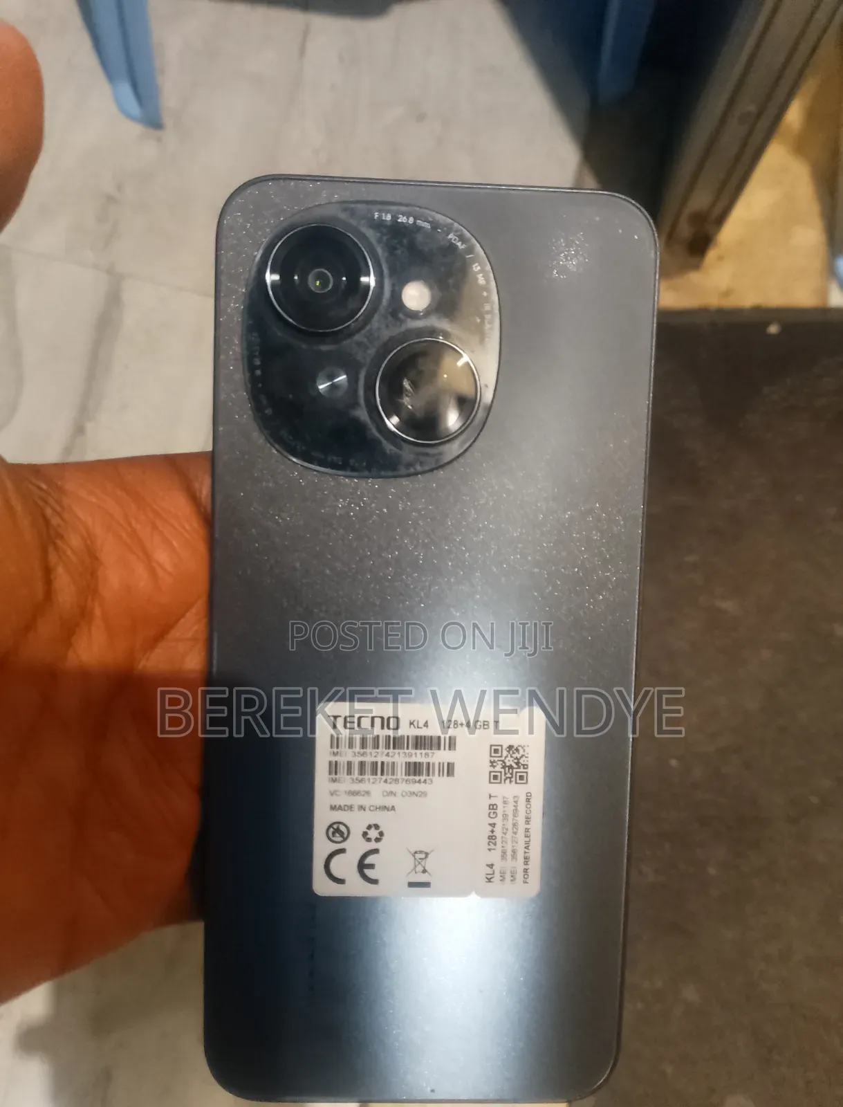 Tecno Pop 9 128 GB Black