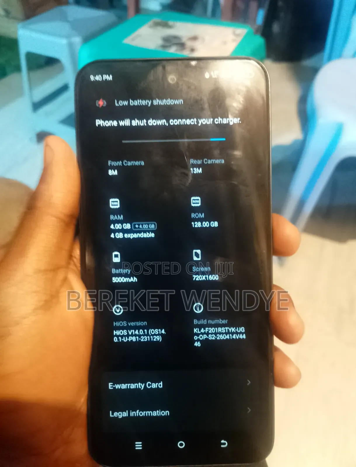 Tecno Pop 9 128 GB Black