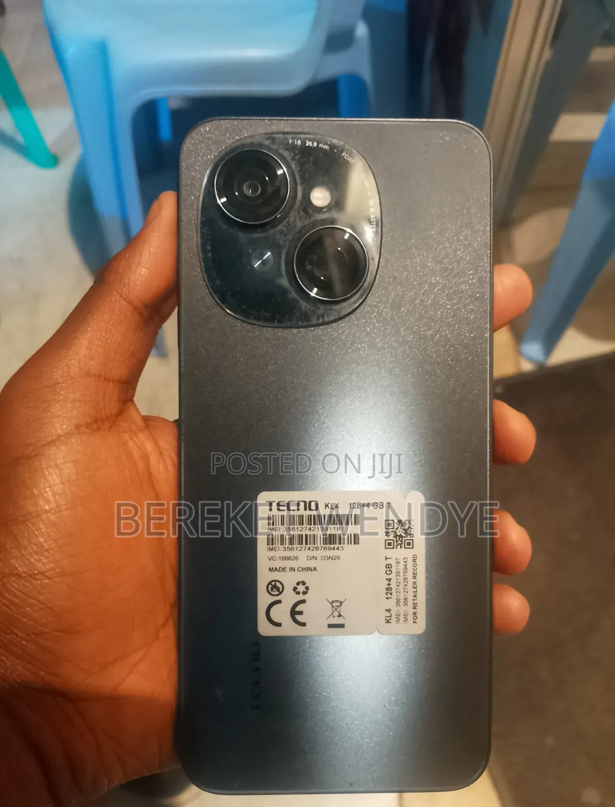 Tecno Pop 9 128 GB Black