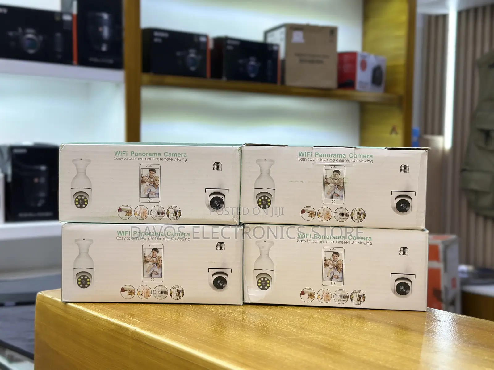 WiFi Smart Panorama Security Camera