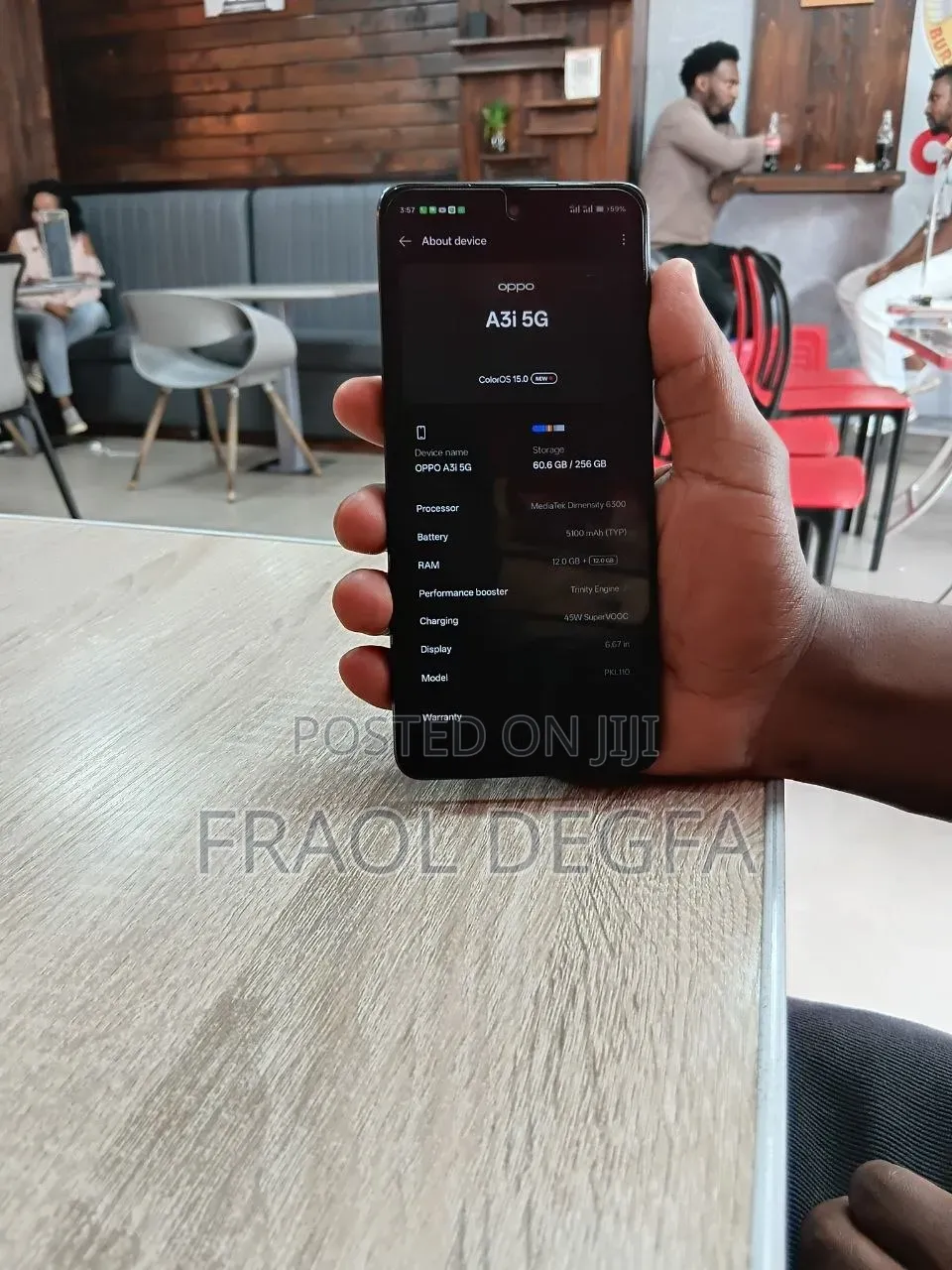Oppo A3 Pro 256 GB Black