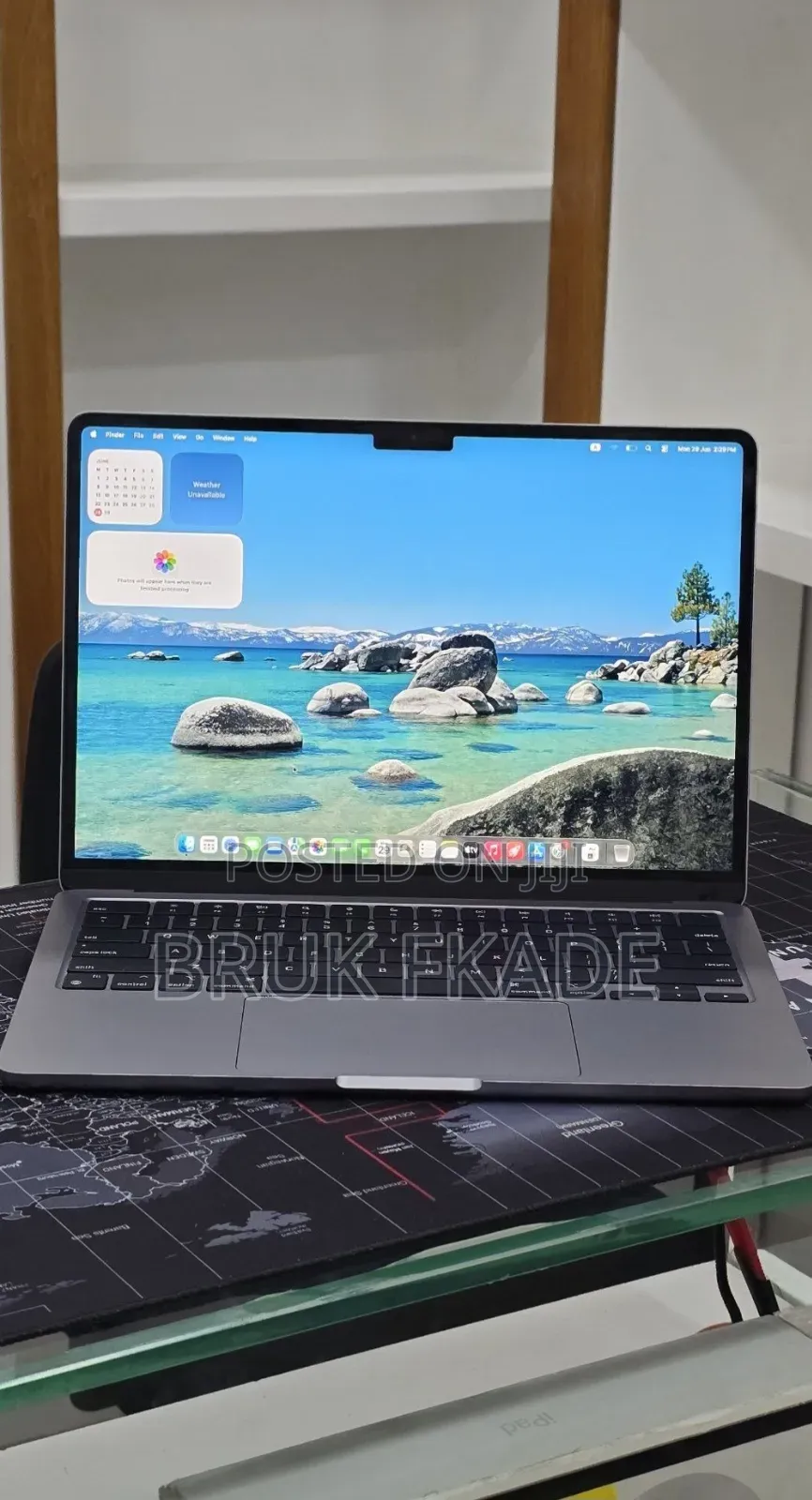 New Laptop Apple MacBook Air 2022 M2 16GB Apple M2 SSD 256GB