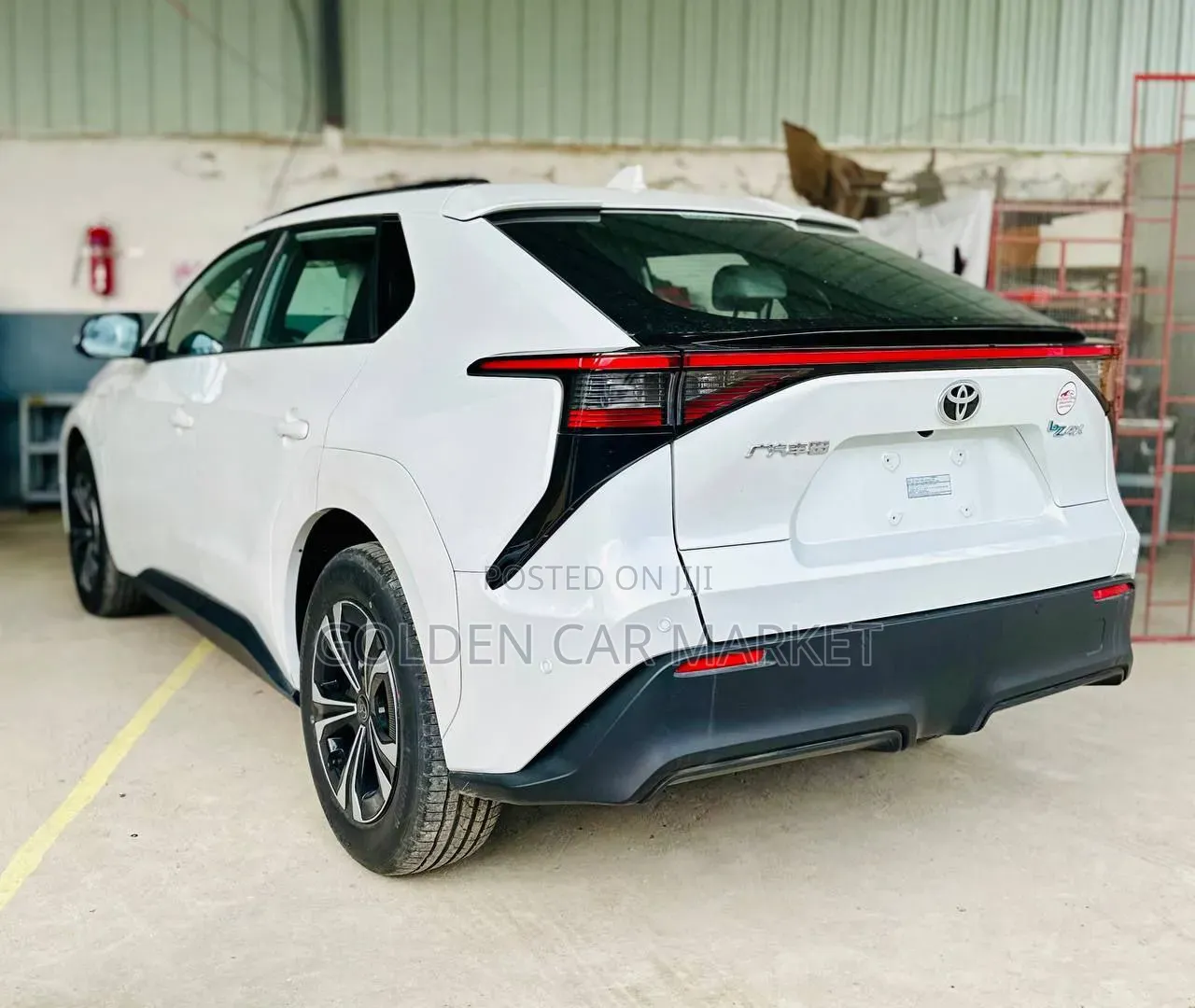 New Toyota bZ4X 2024 White
