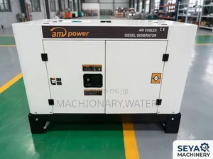 Diesel Silent Air Cooled Generator 12kw/15kva Am Power