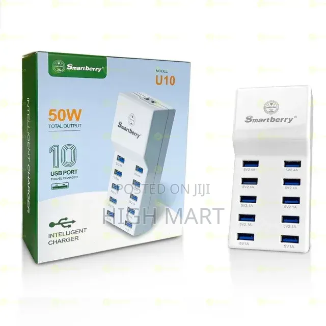 Smartberry U10 50W Wall Charger