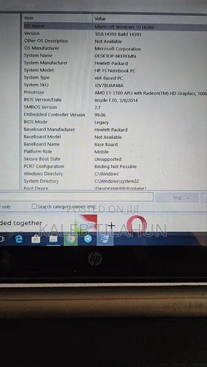 Laptop HP 15 8GB AMD HDD 500GB