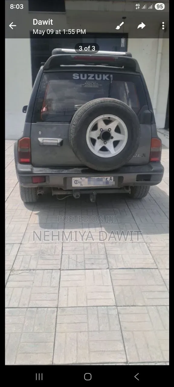 Suzuki Vitara 1992 Gray