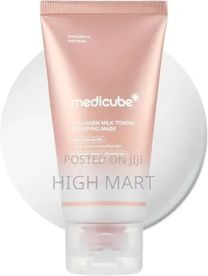 Medicube Wrapping Mask Collagen Glazed Milky Glow Daytime Peel Off
