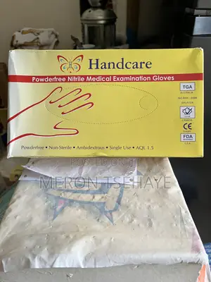 Powder Free Nitrile Medical Examination Gloves