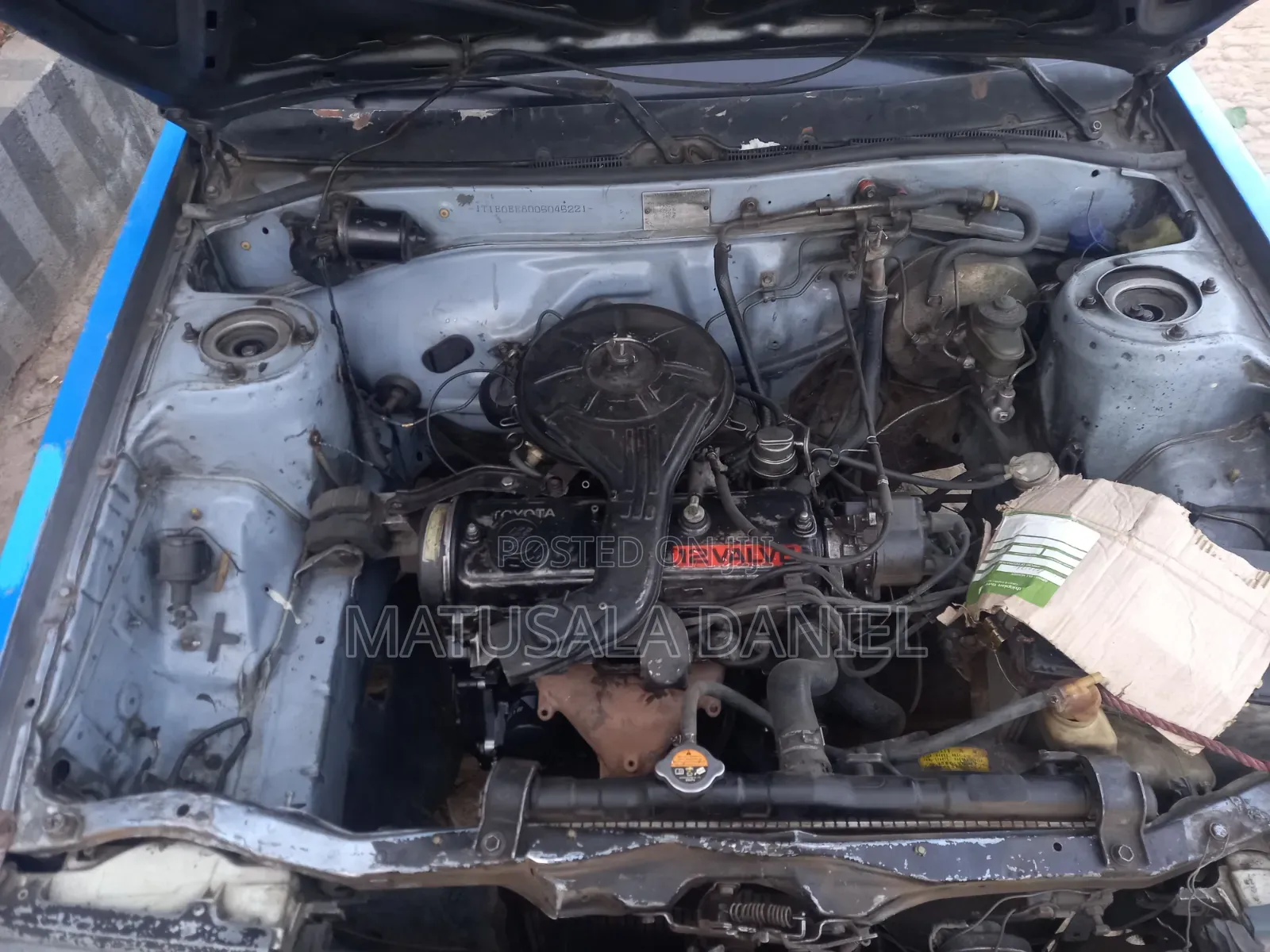 Toyota Corolla 1.3 1986 Blue