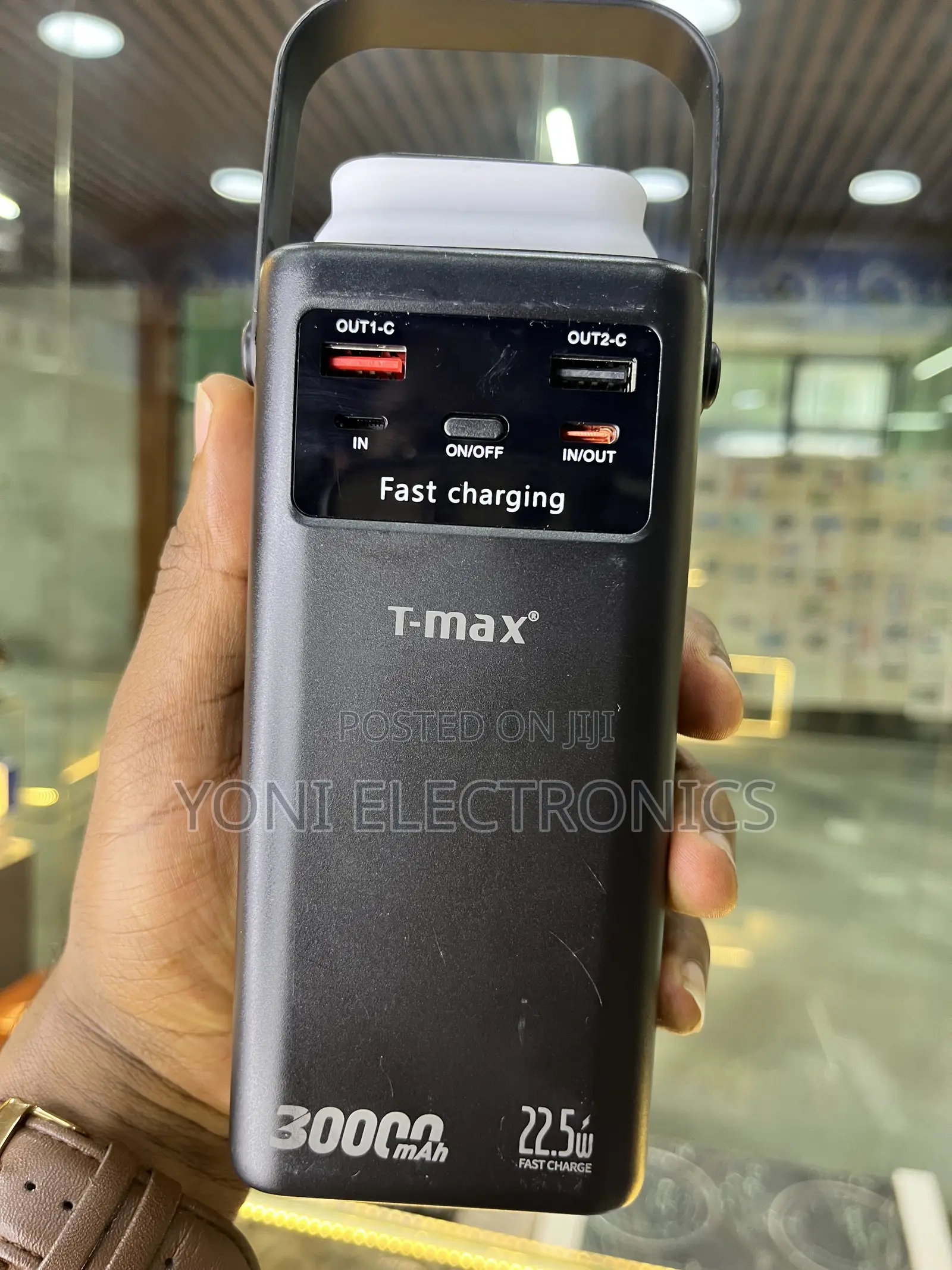 T-Max TP-301 30000mAh 22.5W Fast Charging Power Bank