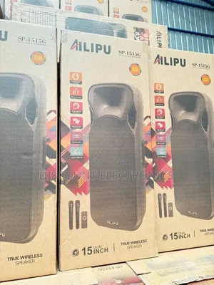 AILIPU SP-1515G High-Power Dual 15-Inch True Wireless Party Speaker