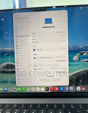 New Laptop Apple MacBook Pro 2021 M1 Max 32GB Apple M1 Max SSD 1T