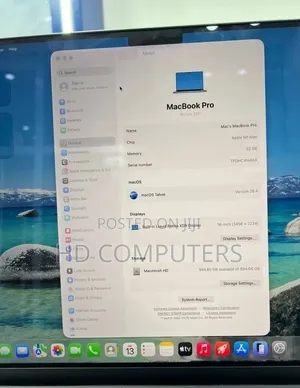 New Laptop Apple MacBook Pro 2021 M1 Max 32GB Apple M1 Max SSD 1T
