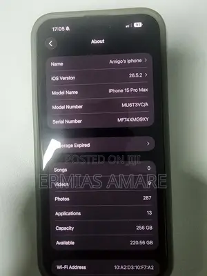 Apple iPhone 15 Pro Max 256 GB Blue