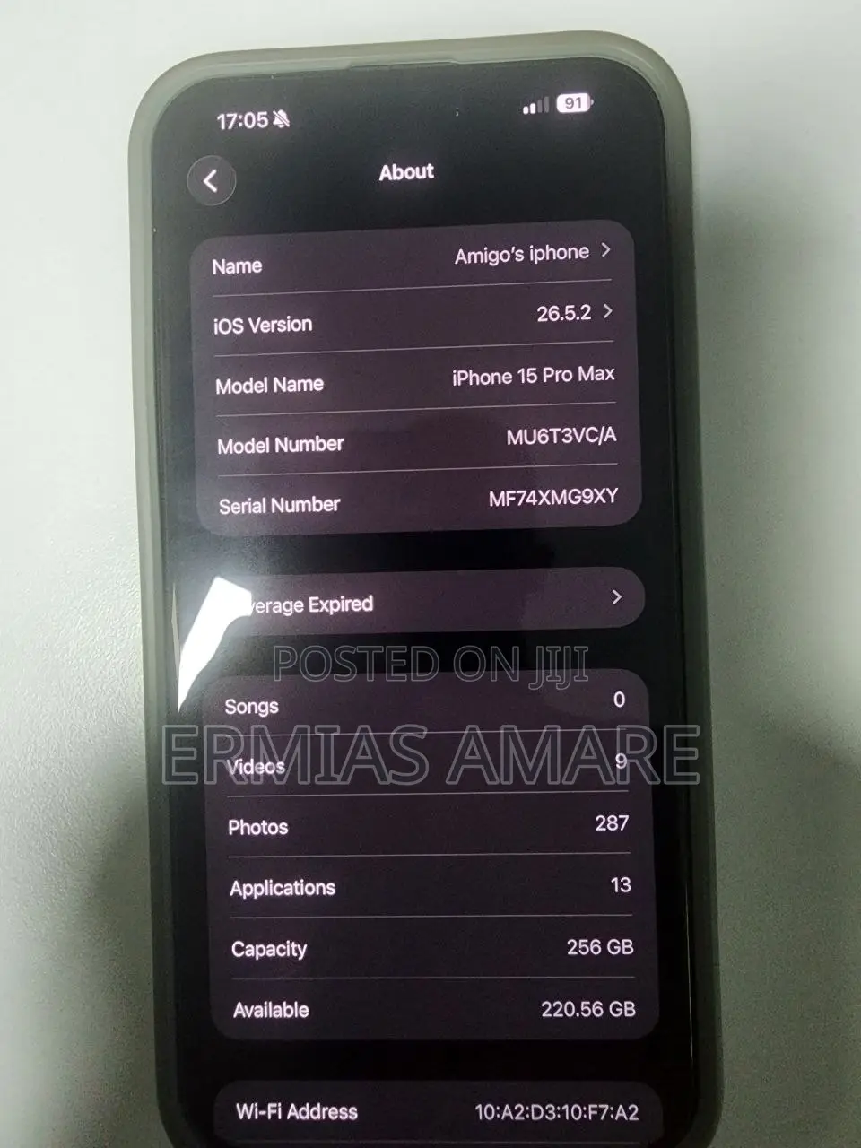 Apple iPhone 15 Pro Max 256 GB Blue