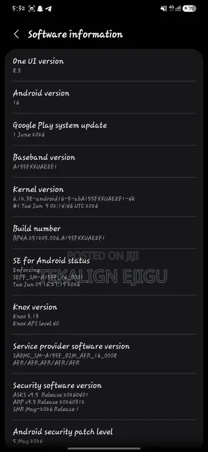Samsung Galaxy A15 128 GB White