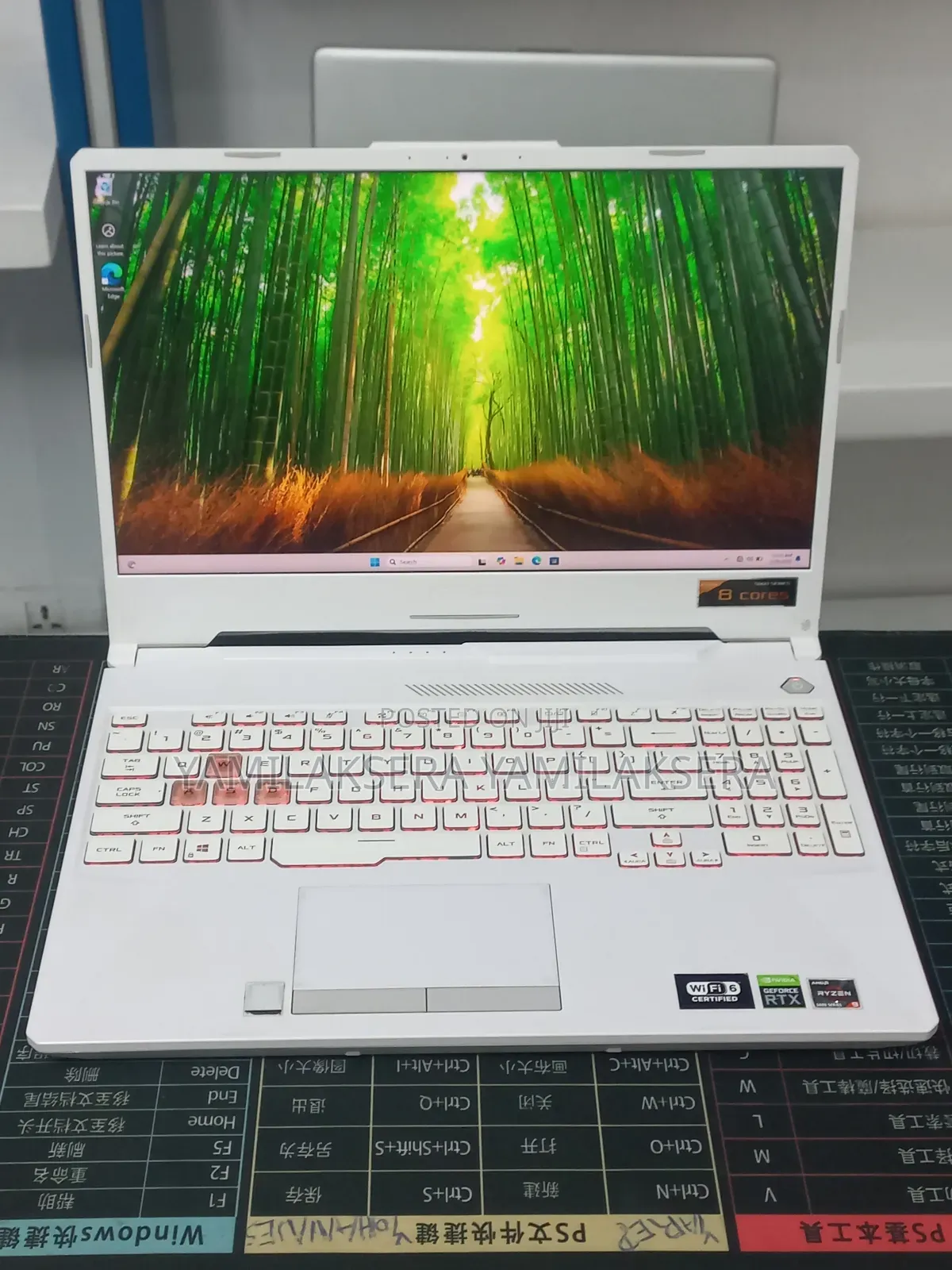 New Laptop Asus ROG Strix G15 16GB AMD Ryzen 7 SSD 512GB