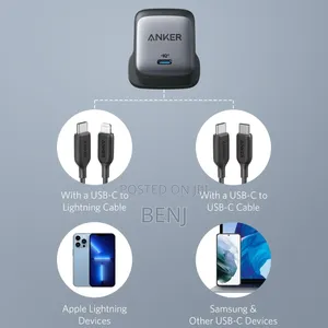 Anker 715 Charger | Nano II 65W | Fast Charging | Compact | PowerIQ 3