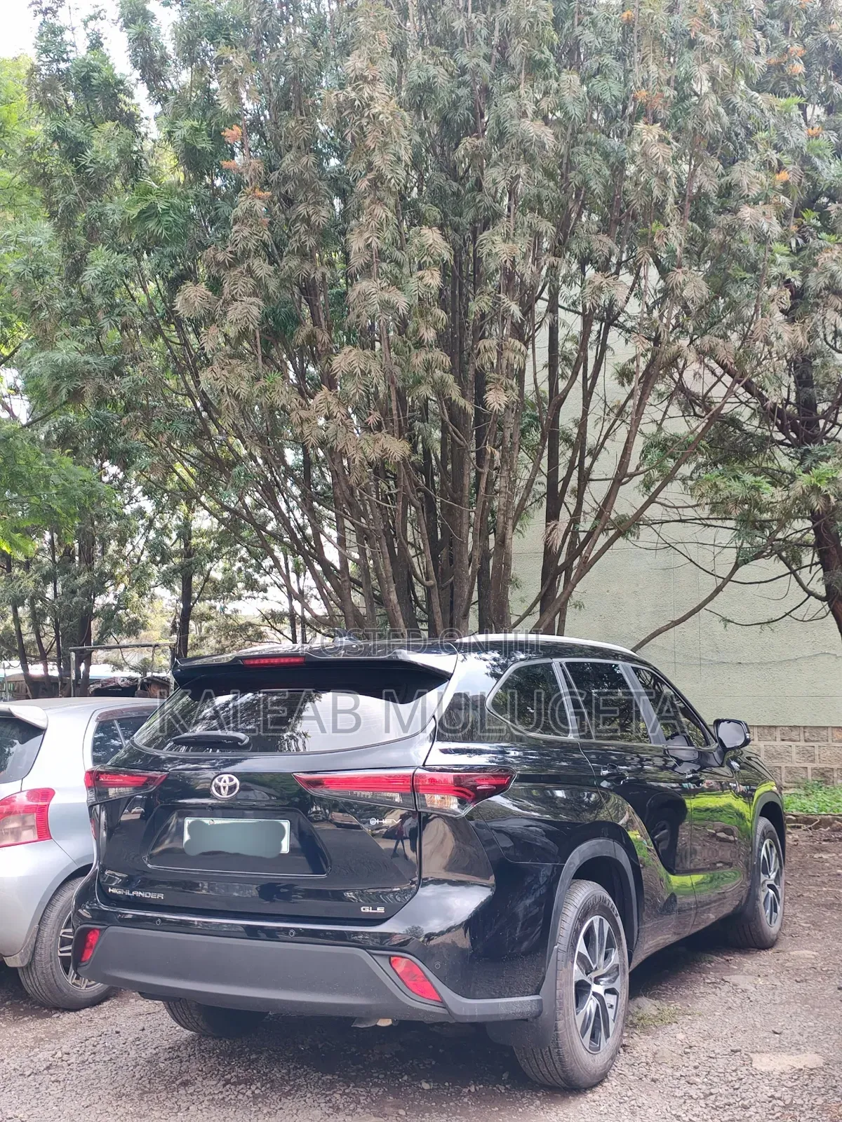 New Toyota Highlander Hybrid 2025 Black