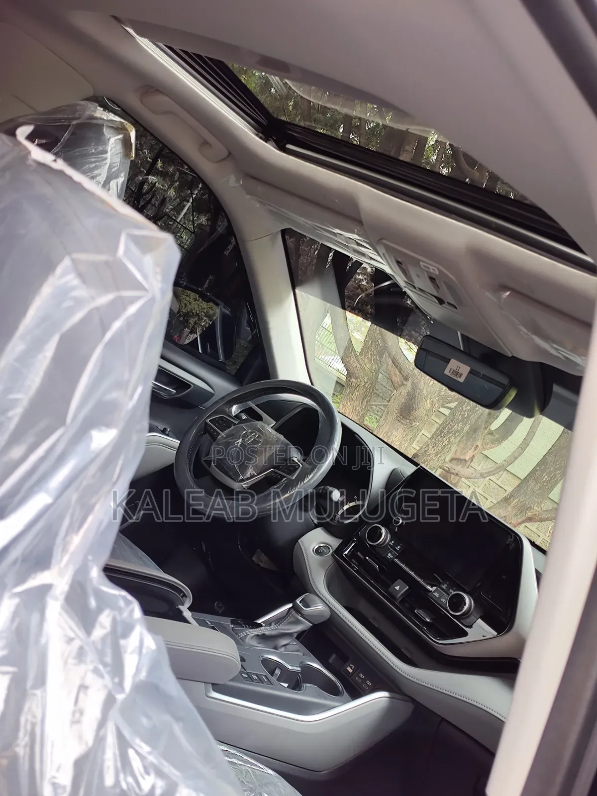 New Toyota Highlander Hybrid 2025 Black