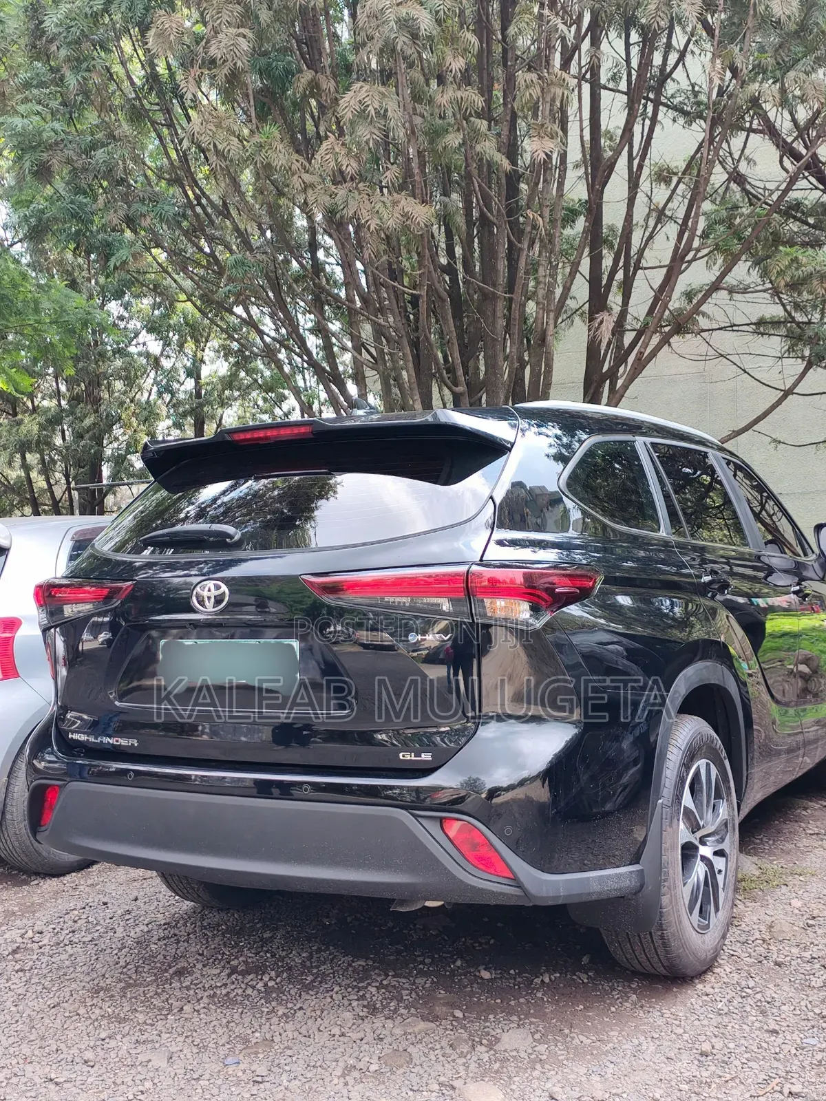 New Toyota Highlander Hybrid 2025 Black