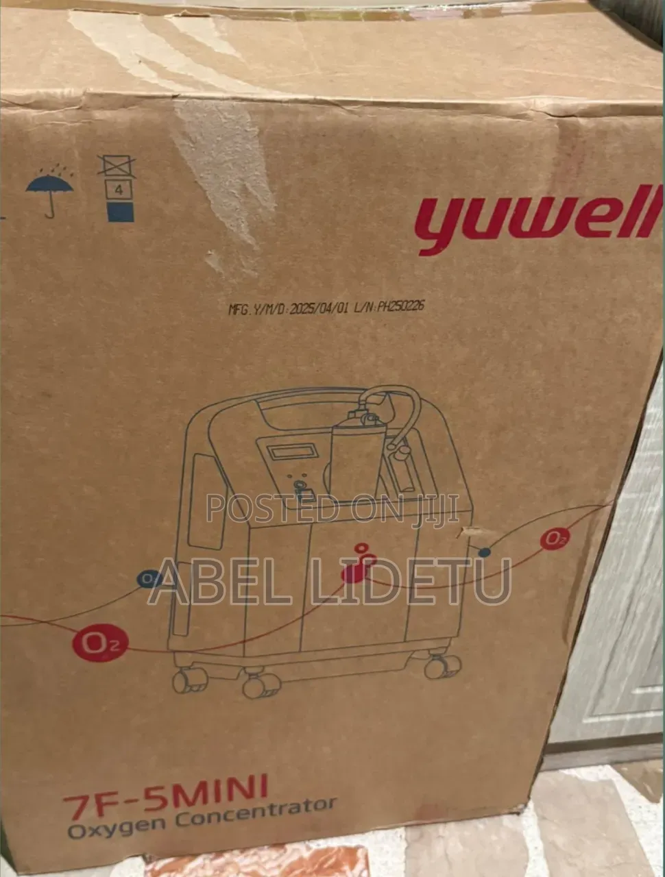 Portable Oxygen Concentrator With Adjustable Flow and Quiet Operation