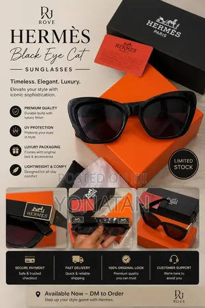 Hermès Black Cat Eye