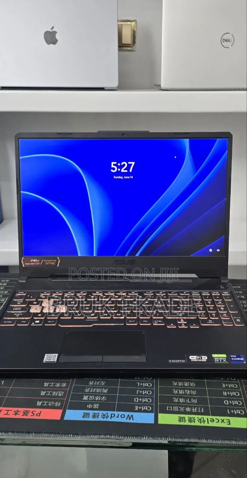 New Laptop Asus TUF Gaming A15 16GB Intel Core i9 SSD 512GB