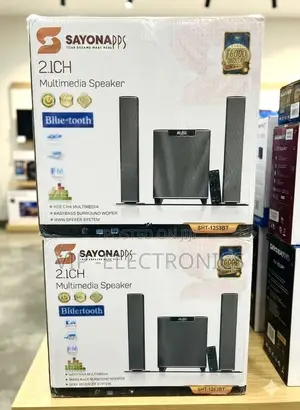 Sayona Multimedia Speaker System 2.1 Channel – 16000W Home Theater