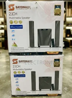 Sayona Multimedia Speaker System 2.1 Channel Original Sayona