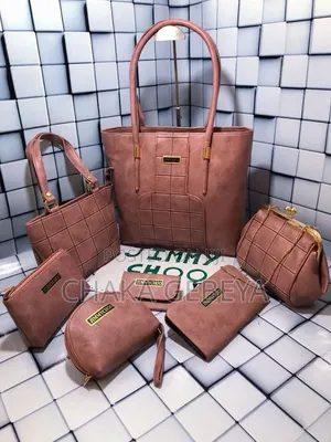 Jimmy Choo 7pcs Combo – Bag + Wallet + Slings – Free Delivery