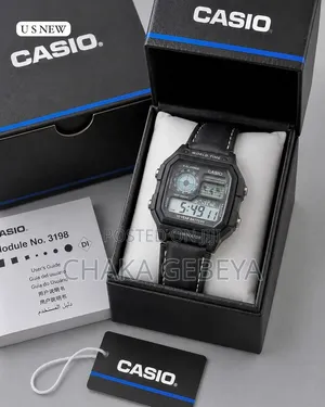 Original Casio World Time Watch – Multi-Time Zone