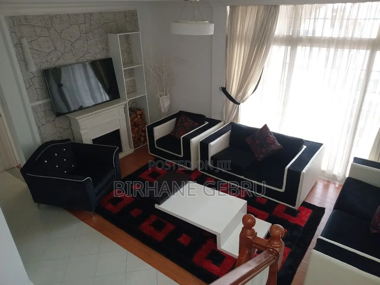 Furnished 7bdrm House in G+2 House Fernished, Bole for rent
