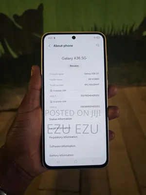 New Samsung Galaxy A36 128 GB White