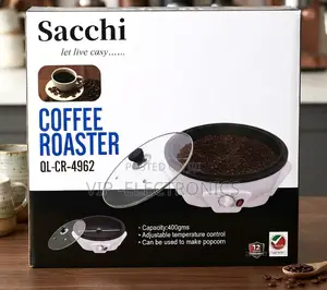 Saachi Coffee Roaster –400g Capacity With Adjustable Temperature