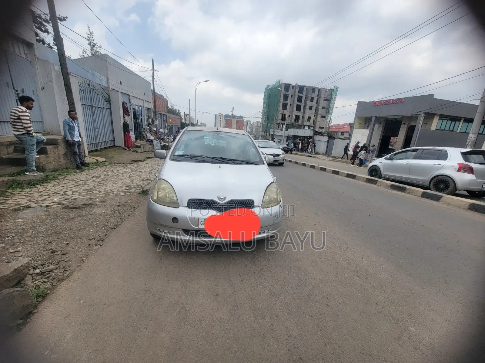 Toyota Vitz 2001 Silver