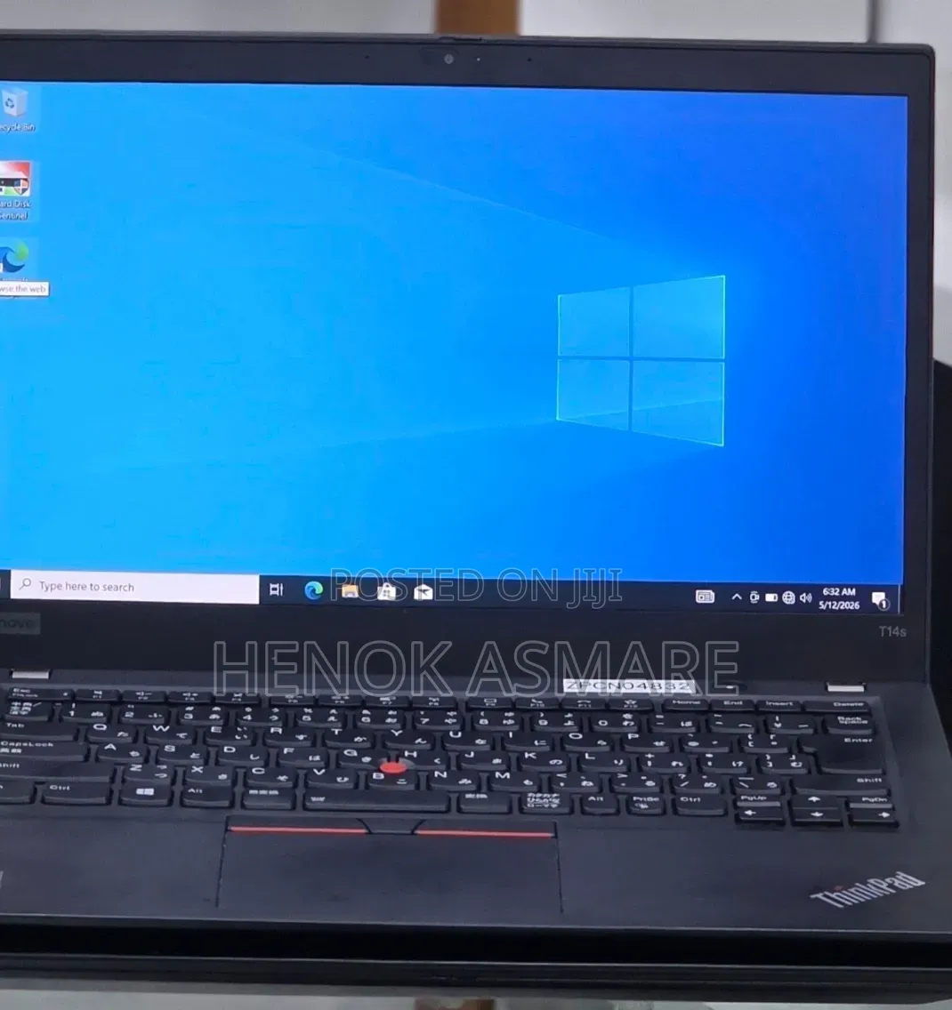 New Laptop Lenovo ThinkPad T14 G1 16GB AMD Ryzen 5 SSD 512GB