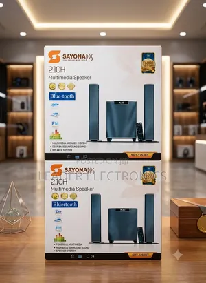Sayona 2.1CH Multimedia Speaker Sound Bar 16000W – Original Powerful
