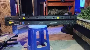 XINGCHEN DMX RGB Laser Bar and 8 Multi-Lens Professional Stage Light.