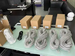 4MP Outdoor Surveillance Camera Kit Equipped With CMOS Image Sensor