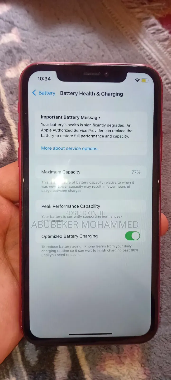 Apple iPhone XR 64 GB Red