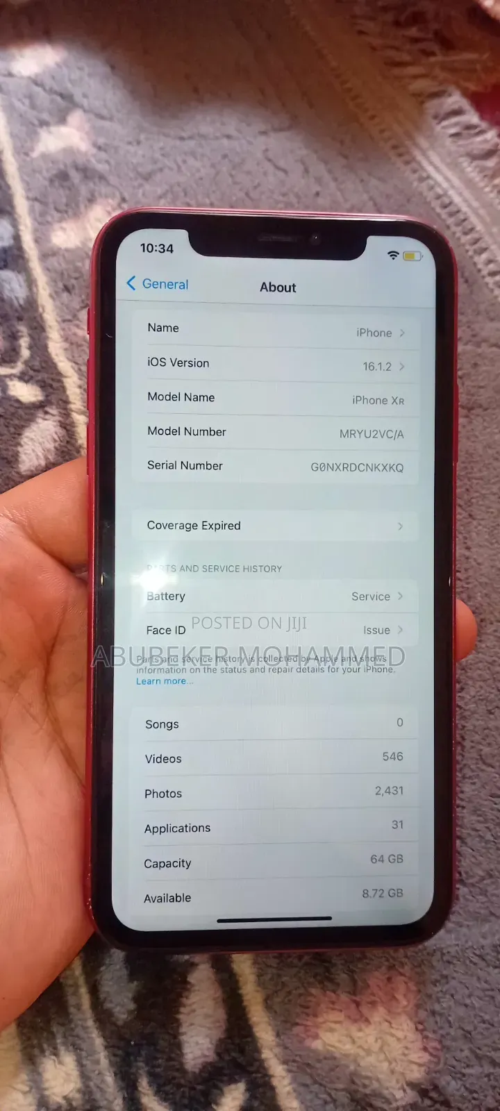 Apple iPhone XR 64 GB Red