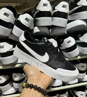 Nike Court Shot "Black/White " Classic Leather