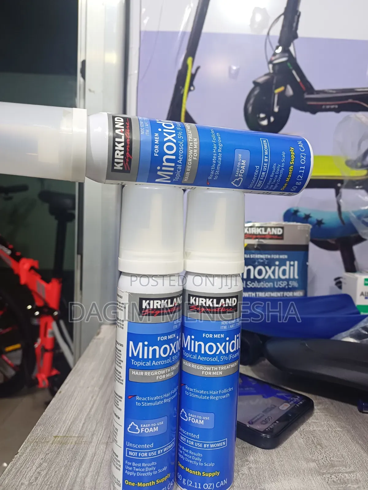 Foam Minoxidil ሚኖክሲዲል 5% – የዕለት ተዕለት የፀጉር እንክብካቤ