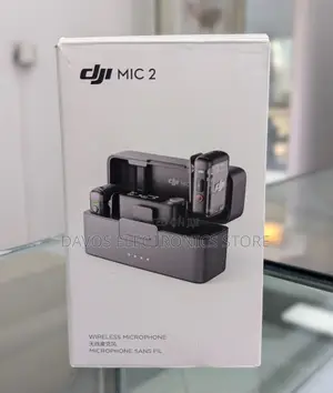 DJI Mic 2 Compact Digital Wireless Microphone System(2.4 GHz)