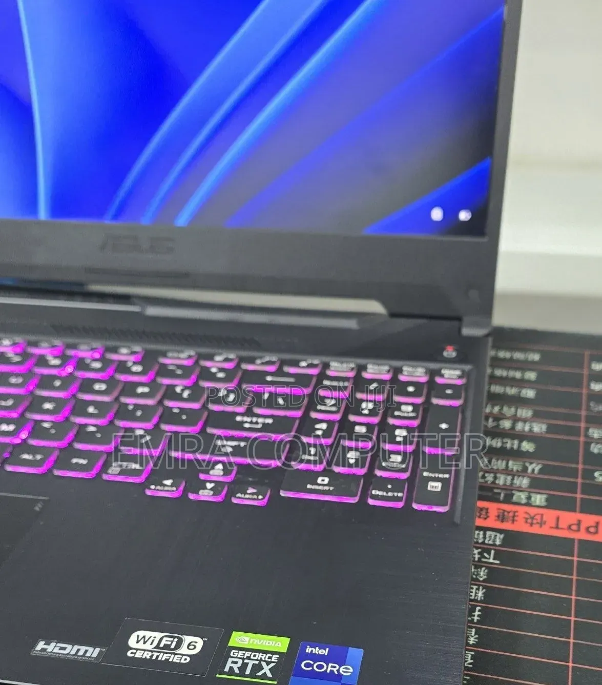 New Laptop Asus TUF Gaming A15 16GB Intel Core i9 SSD 512GB