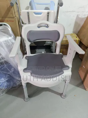 The Aquarius Modular Commode Shower Chair Serves as a Bedside Commode