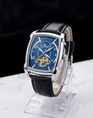 AOKULASIC Automatic Wristwatch Featuring a Tonneau-Shaped