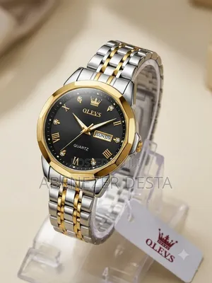 Overview
This OLEVS 9931 Wristwatch Features a Prominent Two-Tone